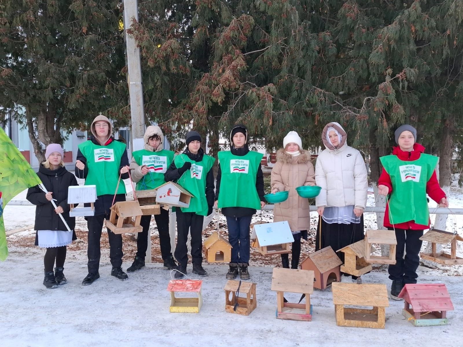 Зима — суровое время в жизни птиц