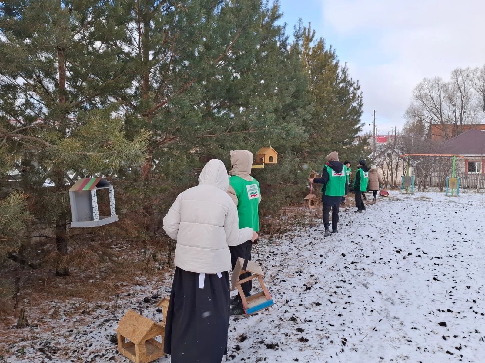 Зима — суровое время в жизни птиц