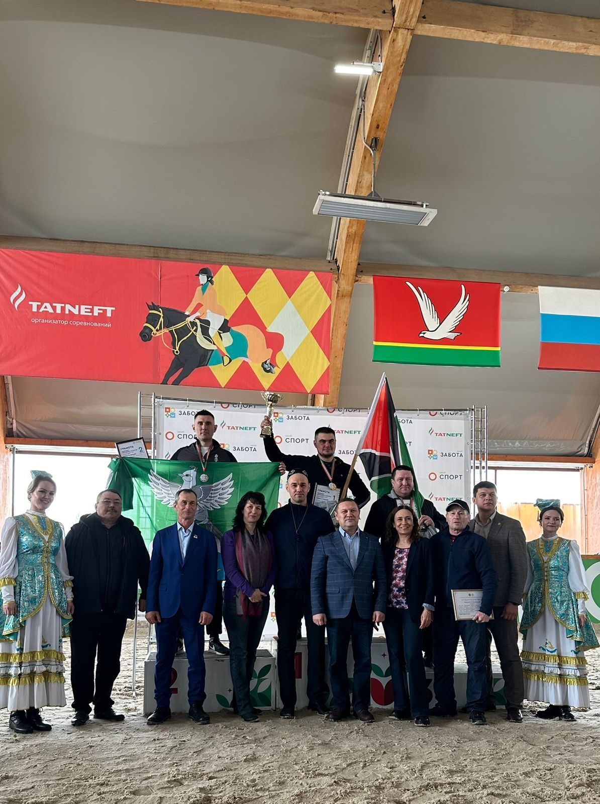 Александр Карпеев завоевал призовое место в чемпионате РТ по конному спорту