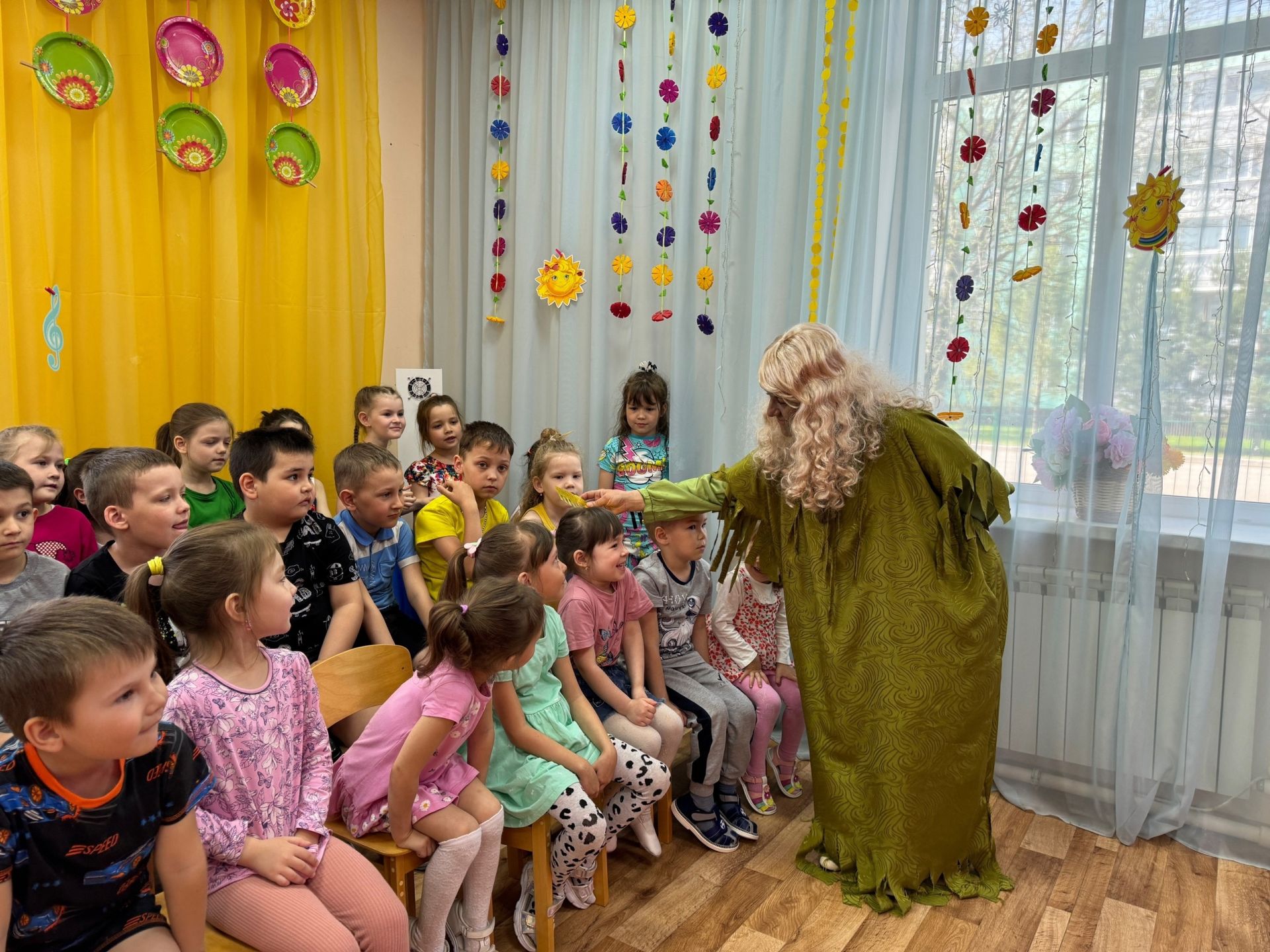 Уруссинские детсадовцы познакомились с героями сказок Габдуллы Тукая