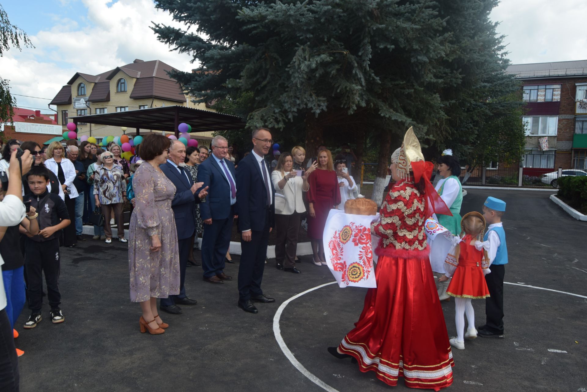 Капиталь ремонттан соң Урыссу 1нче балалар бакчасын ачу тантанасы узды.