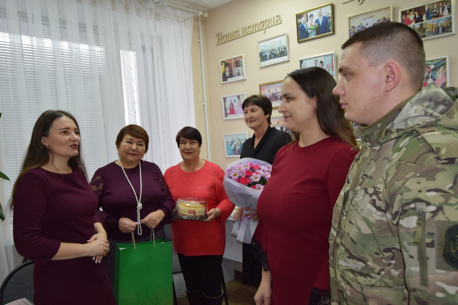 Зарегистрирован первый в новом году брак