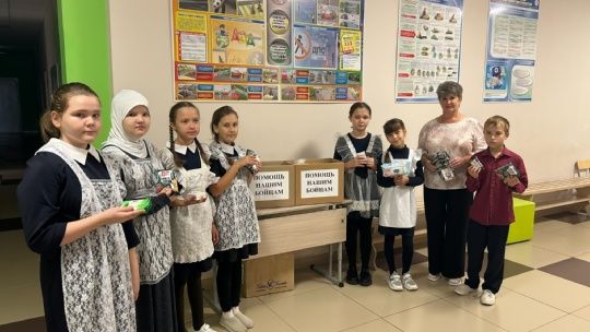 Наша «Коробка добра» снова пополняется
