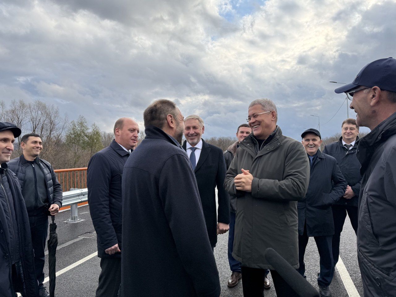 Открыт мост через реку Ик на границе двух республик - Татарстана и Башкортостана