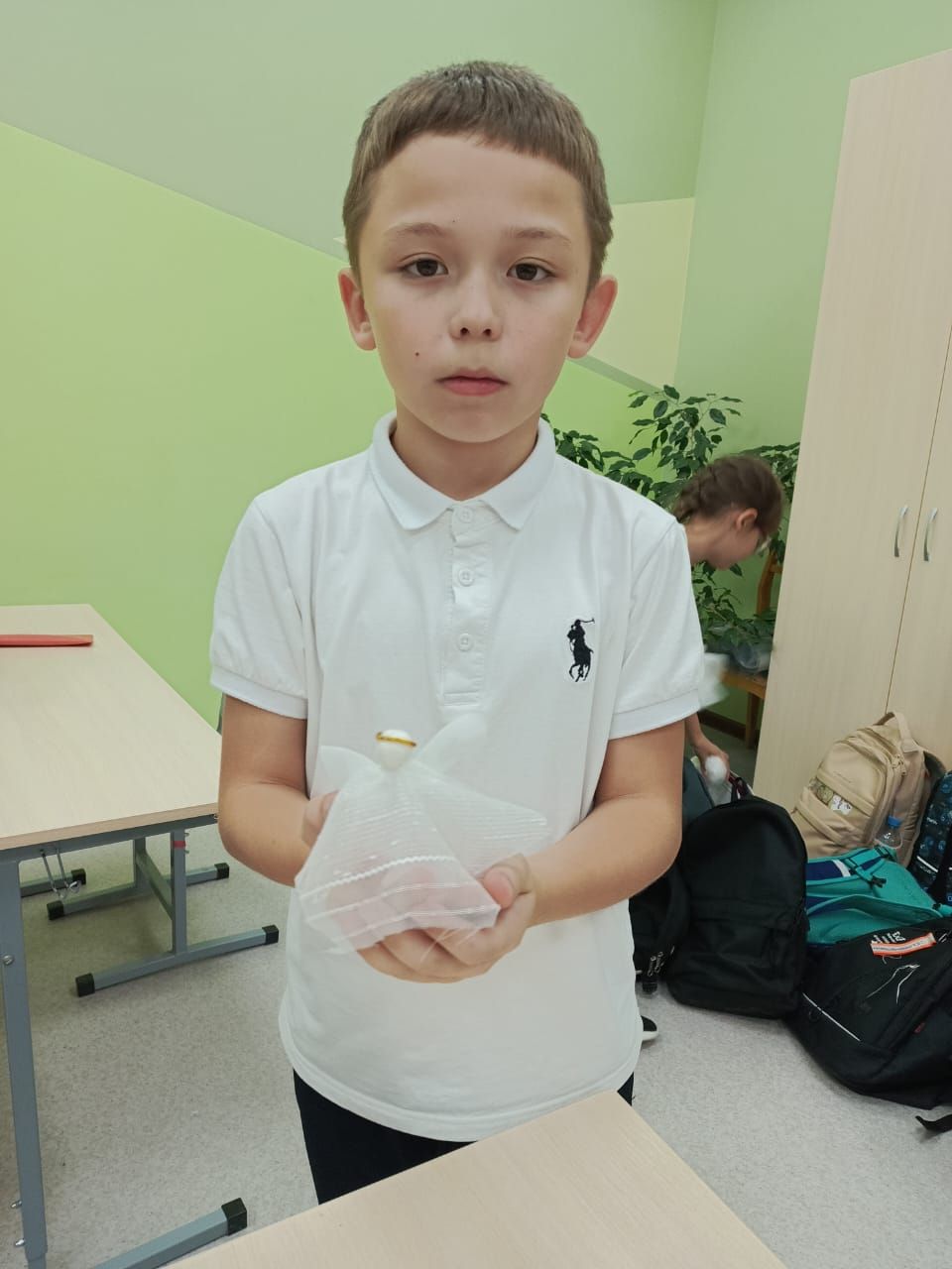 Уруссинские ангелочки полетели к бойцам