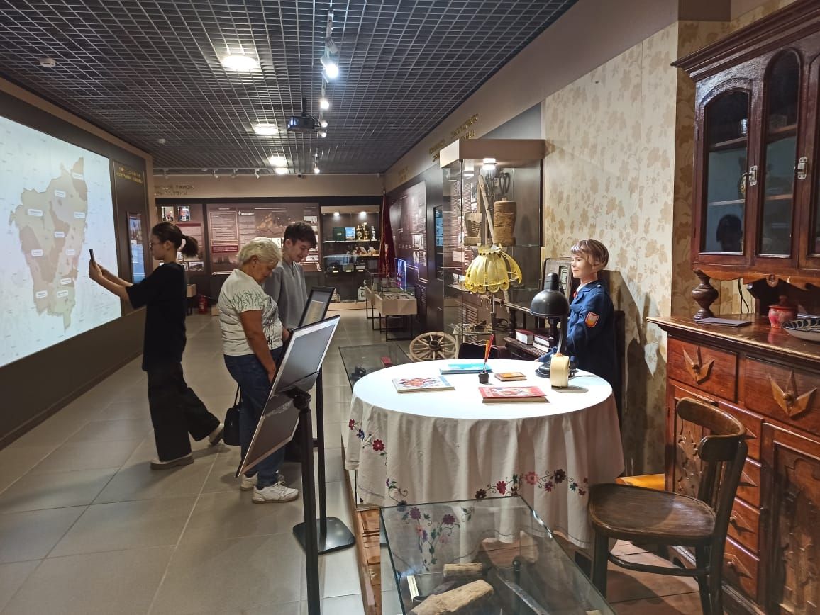В музее Ютазинского района состоялась теплая встреча