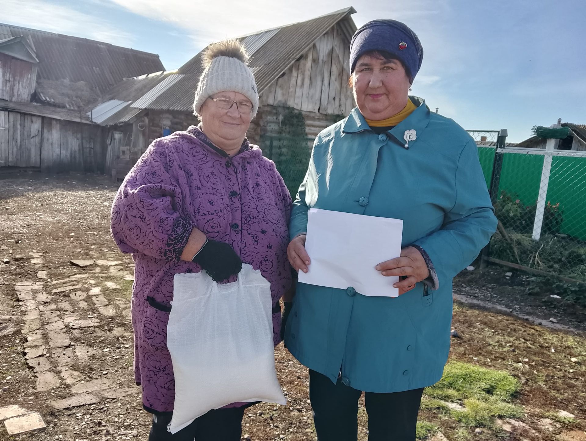 Традиция поздравления ветеранов на дому в Каракашлинском поселении