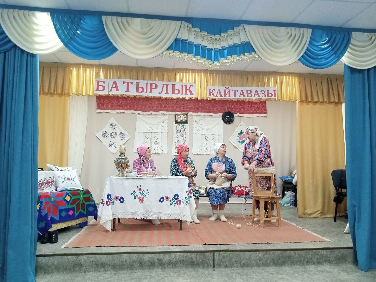 В Яссы-Тугайском СДК состоялся  театральный конкурс «Эхо доблести»
