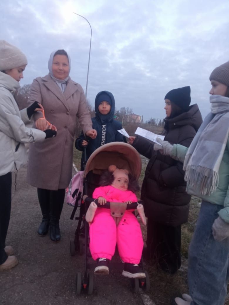 Учащиеся Дым-Тамакской школы поддержали акцию о здоровье матерей