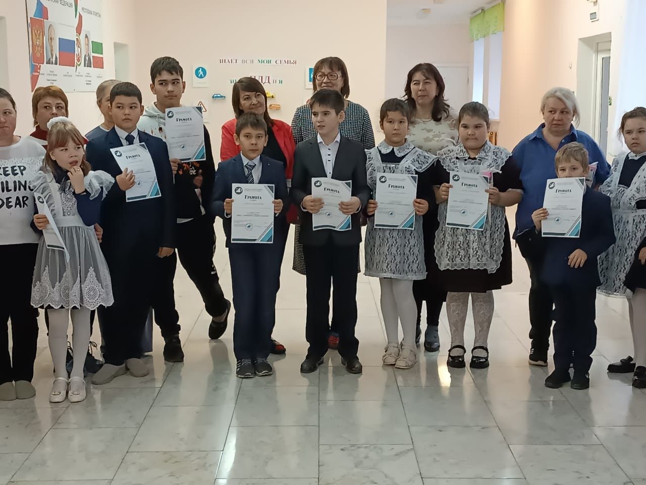 В  Мало-Уруссинской школе  прошел конкурс «Семья за БДД»