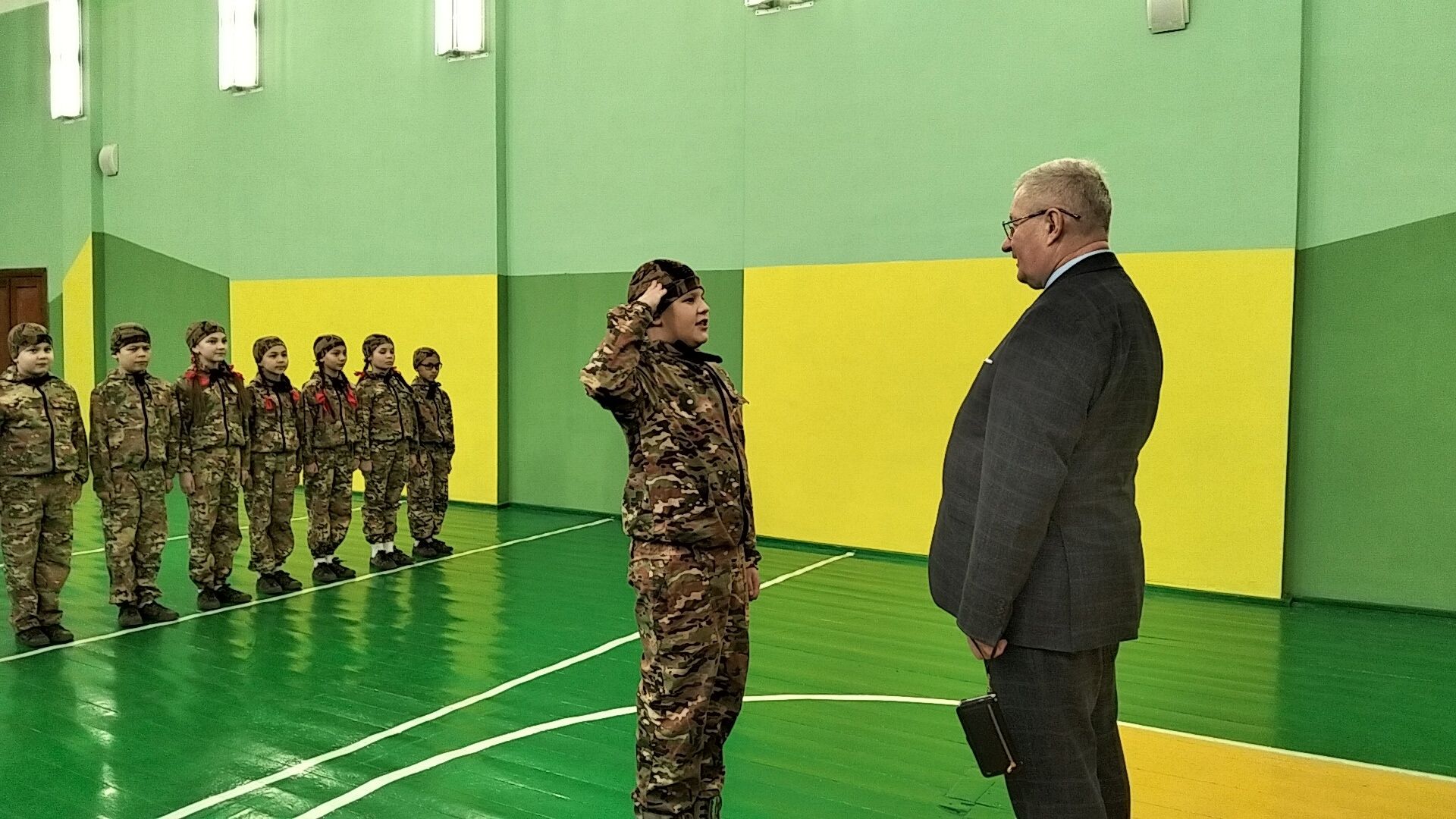Юнармейцы «Факел» выступили на районном семинаре