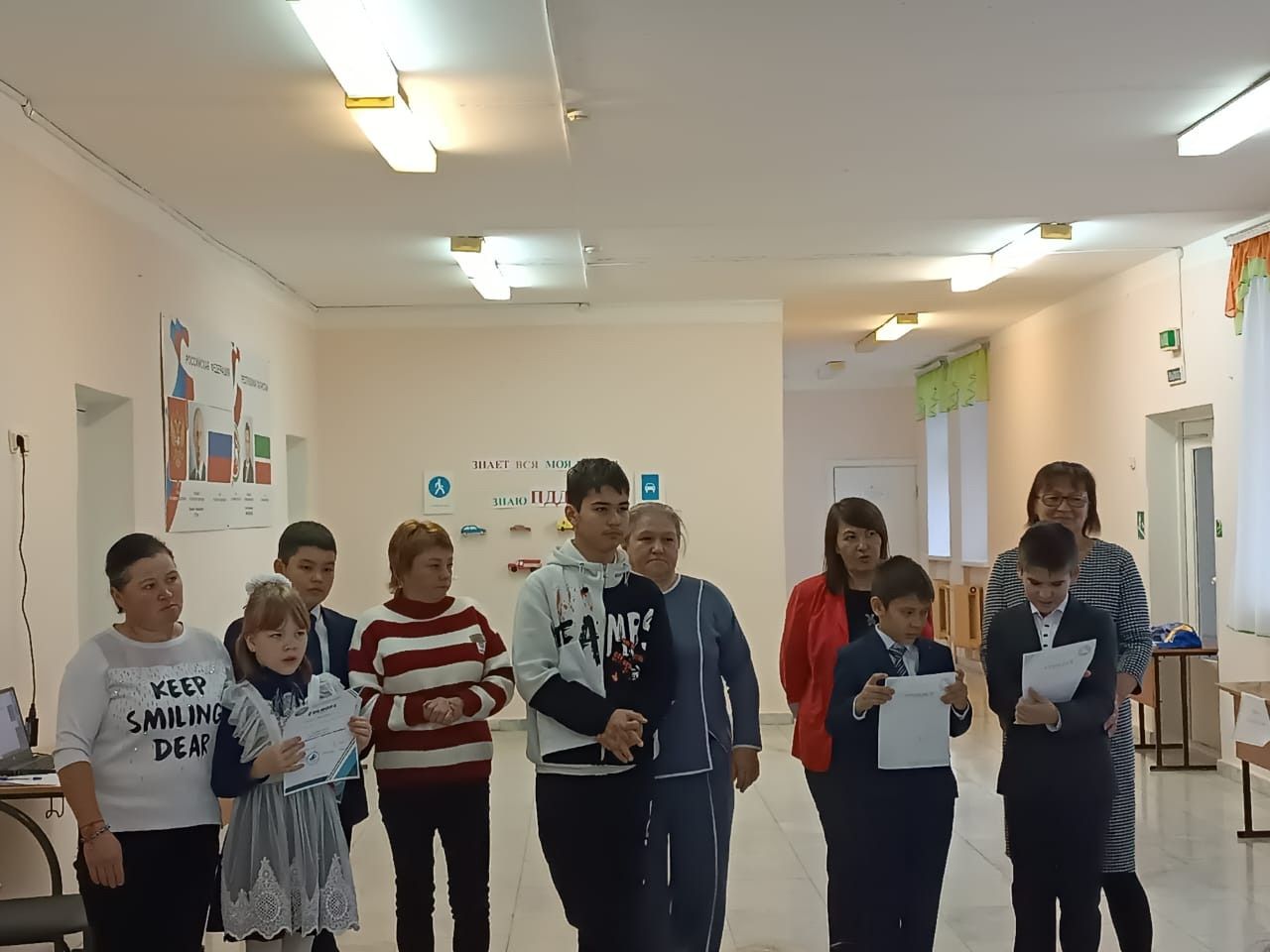 В  Мало-Уруссинской школе  прошел конкурс «Семья за БДД»