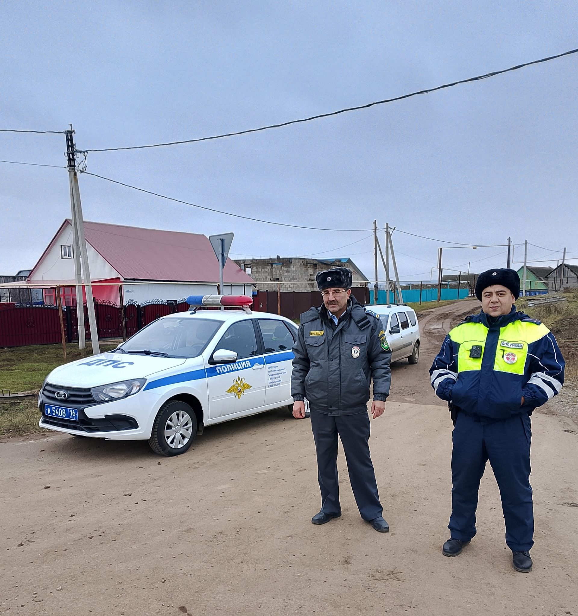 Совместный рейд Гостехнадзора и ГИБДД  в Ютазинском районе