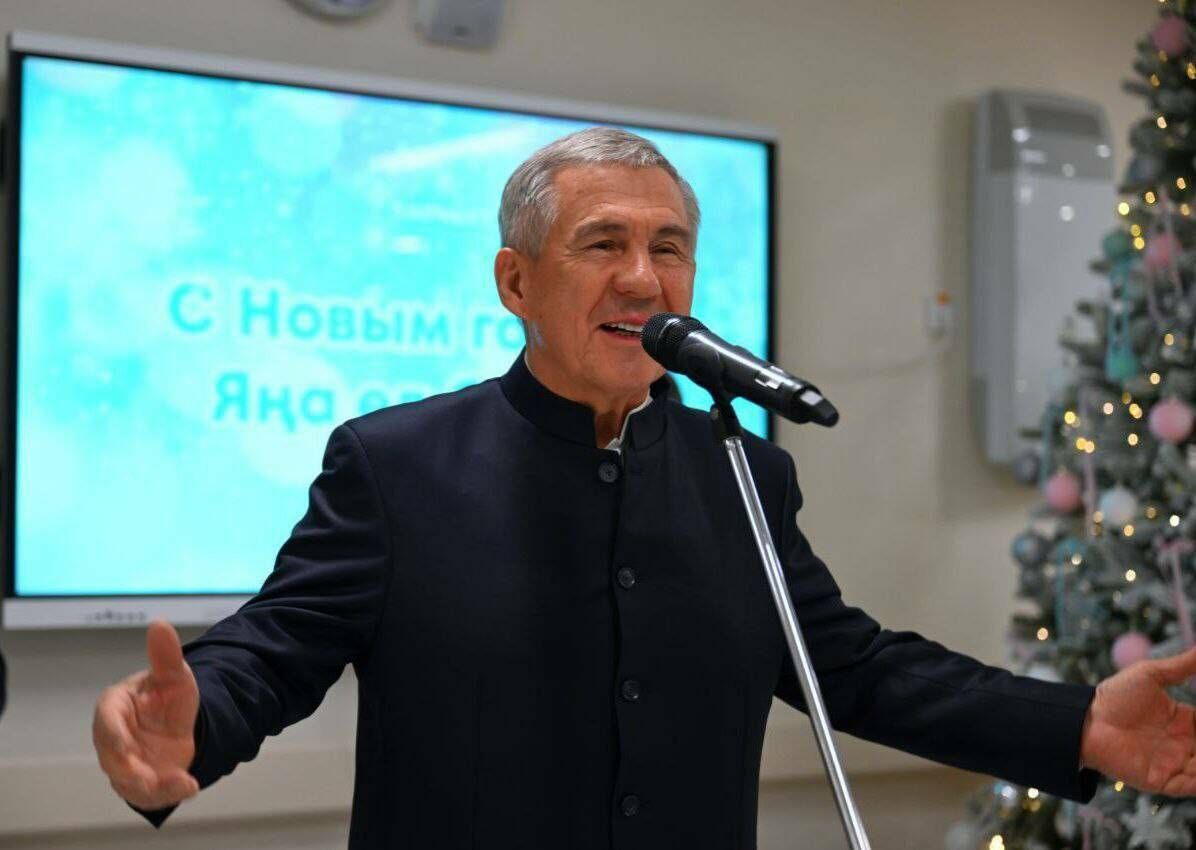 Минниханов в Альметьевске открыл новый современный перинатальный центр