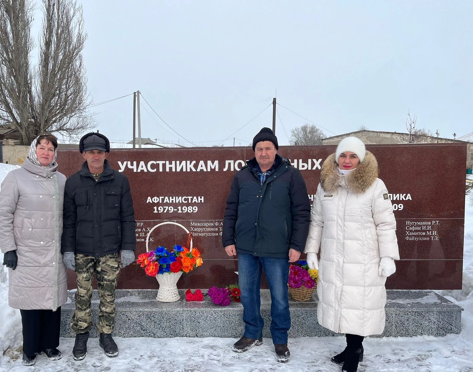 Иске Урыссу авылында Әфган сугышында катнашкан авылдашларын искә алдылар