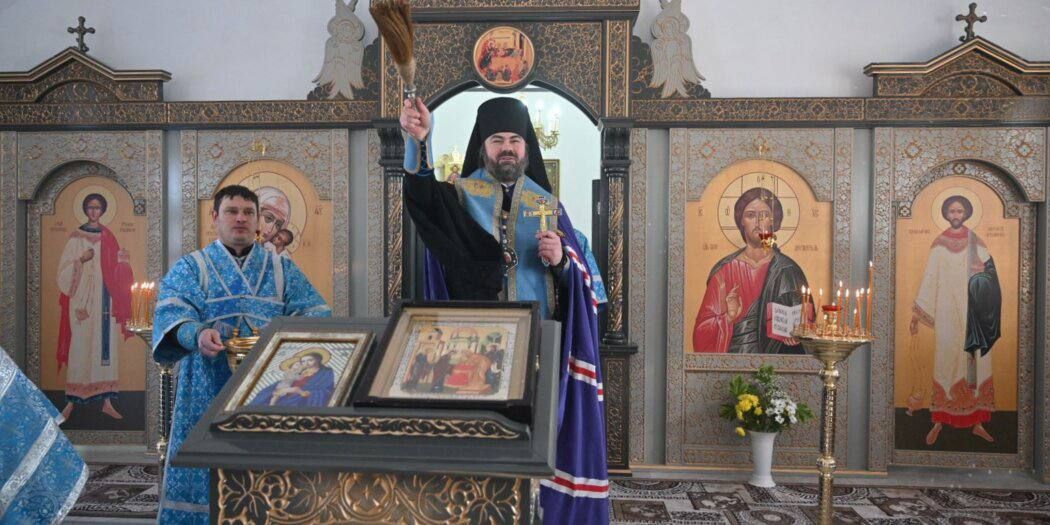 Встреча Управляющего Альметьевской епархии епископа Мефодия  с главой Ютазинского района Аязом Шафигуллиным