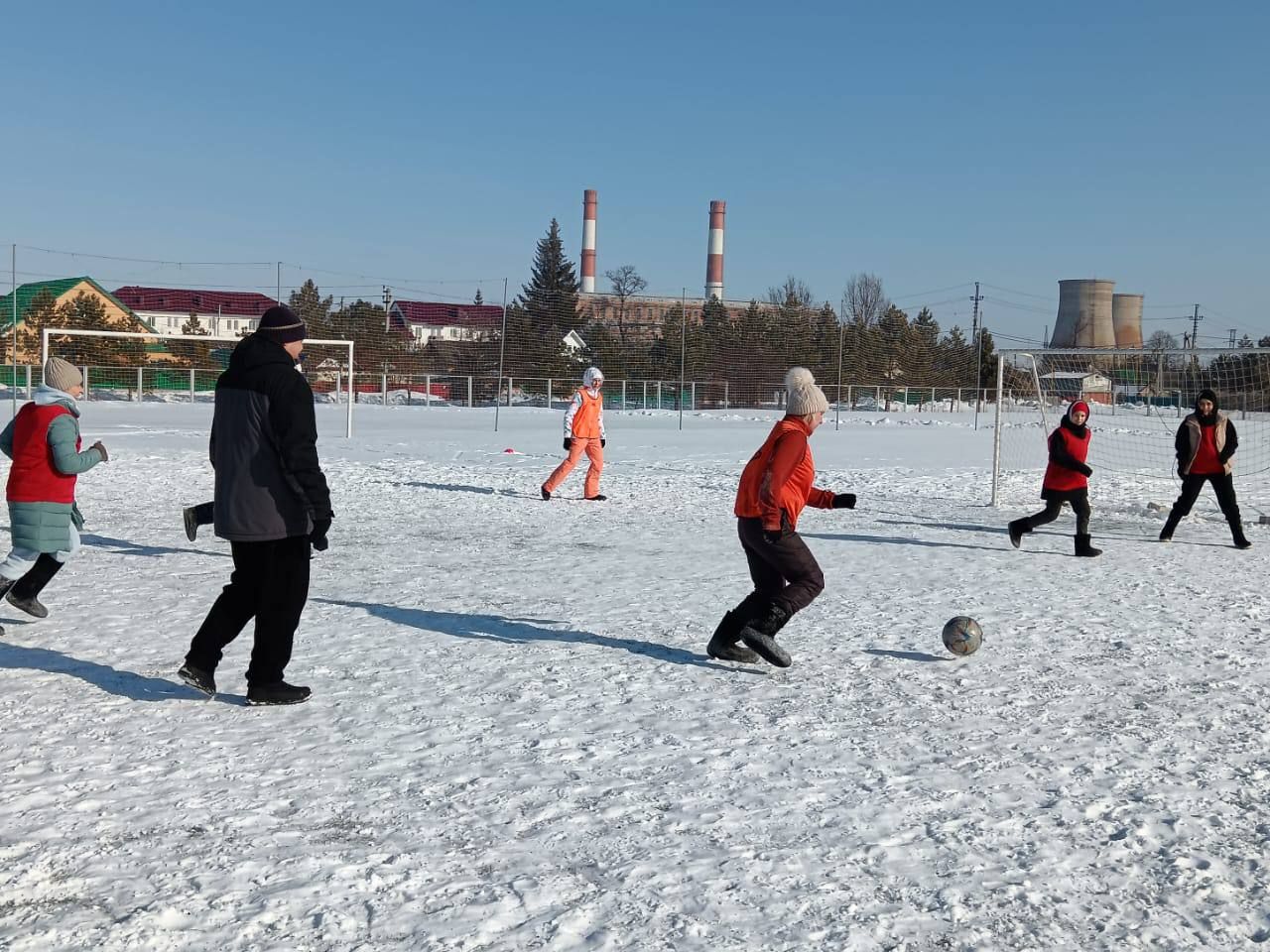 Сегодня на  стадионе «Энергия» развернулась настоящая битва!