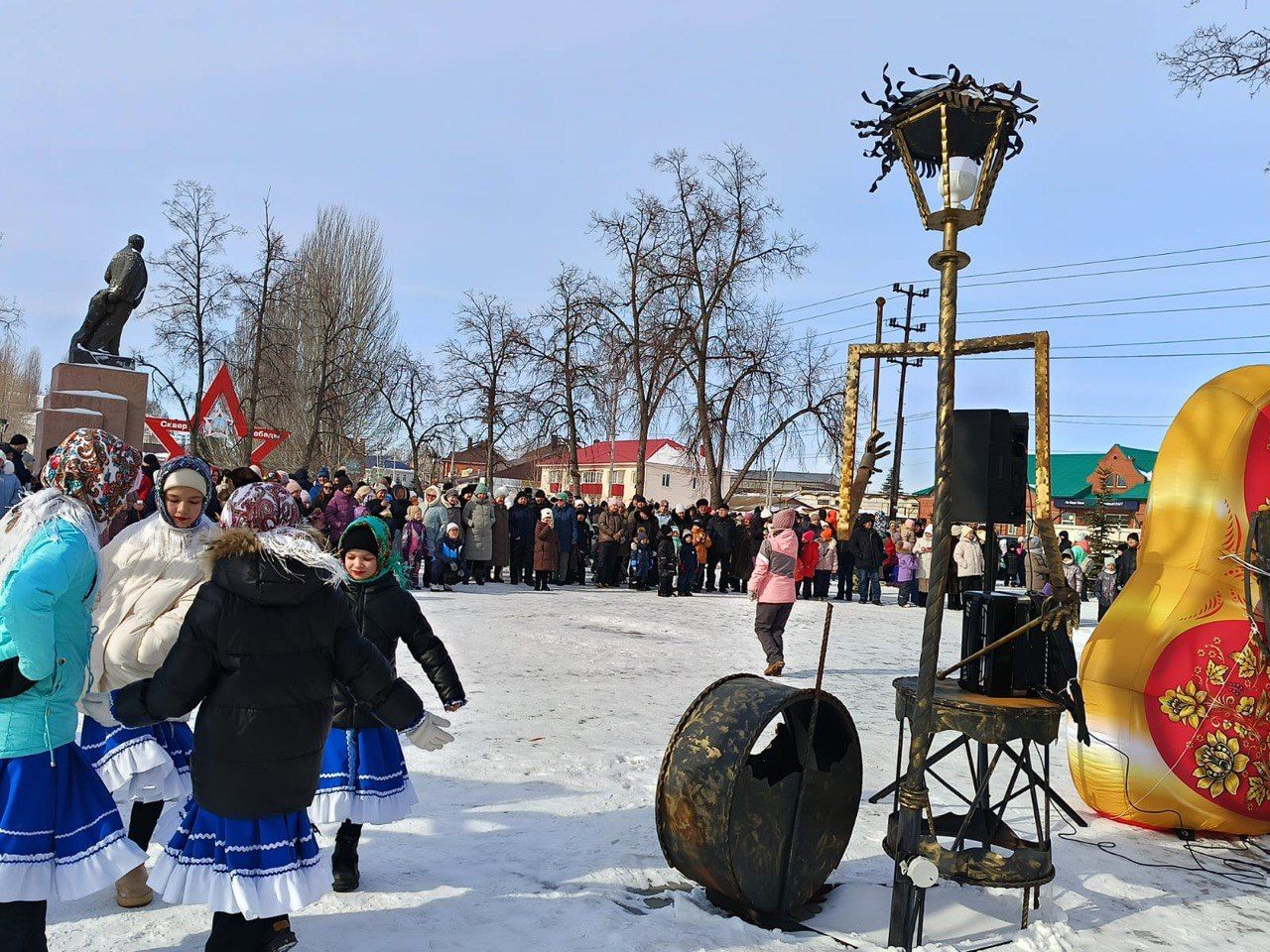 Как Уруссинцы отметили Масленицу