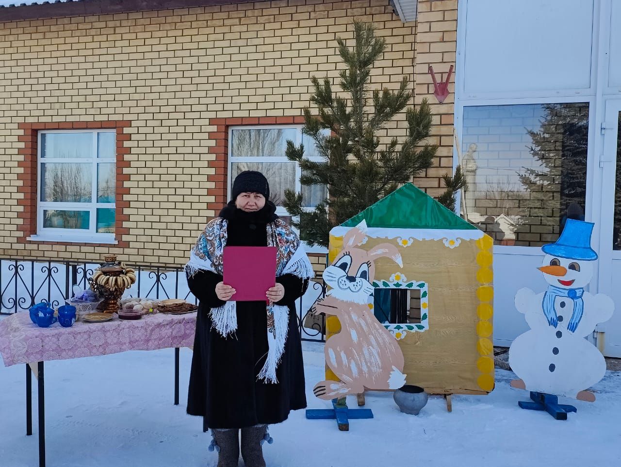 На Масленицу – в павлопосадских платках