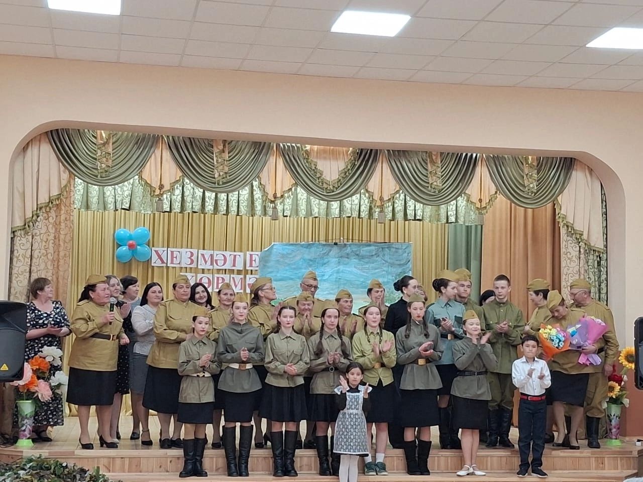 В Байрякинском СДК прошел вечер «Труд каждого достоин уважения»
