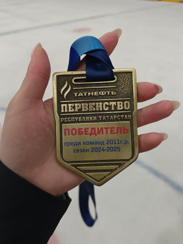 Билалов Булат — победитель первенства Республики по хоккею