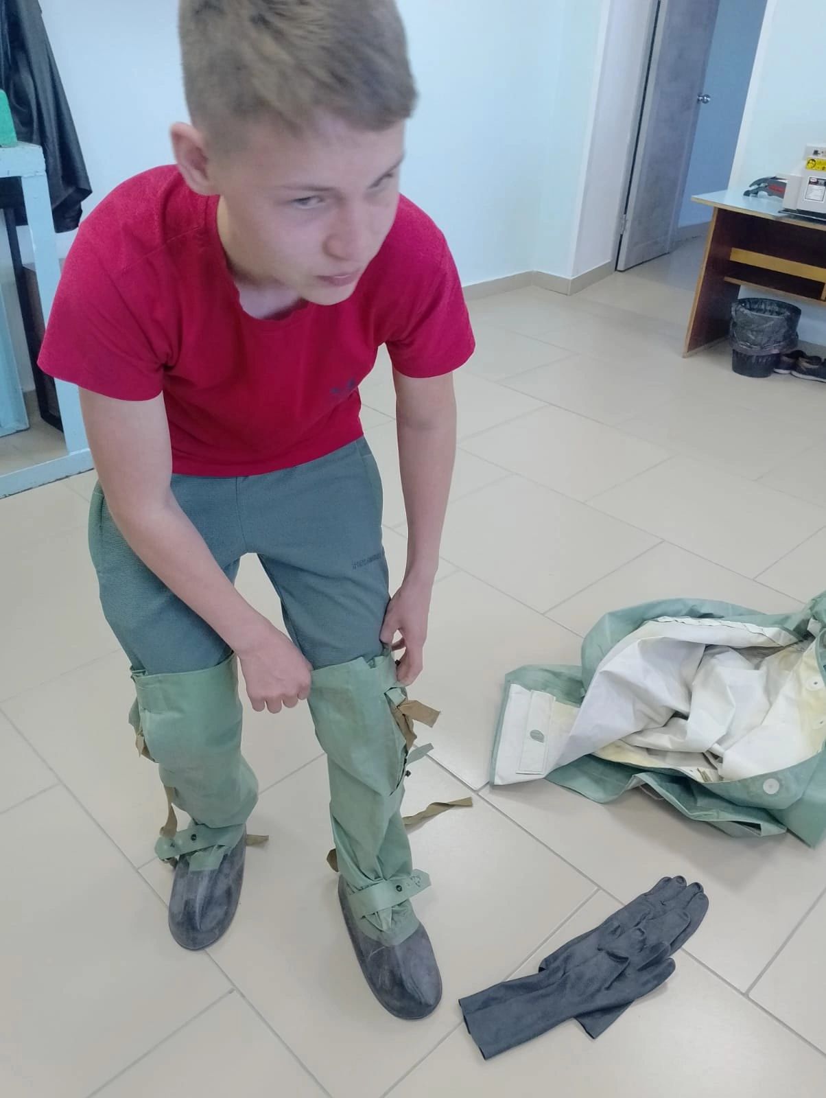 Учебные сборы по военной подготовке прошли в Каразерикской школе