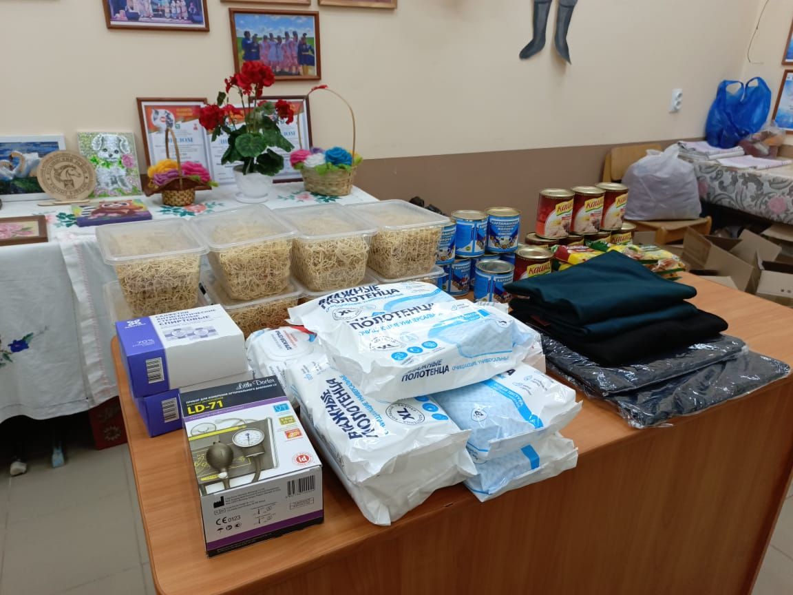 Сбор гуманитарной помощи: жители сёл объединяются для поддержки