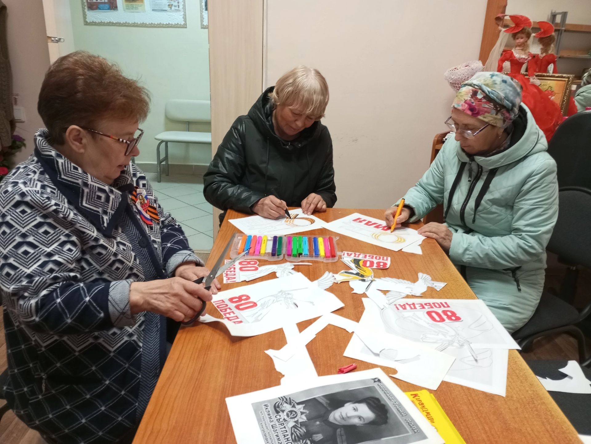 Каклы-Кульский сельский клуб присоединился к Всероссийской акции «Окна Победы»
