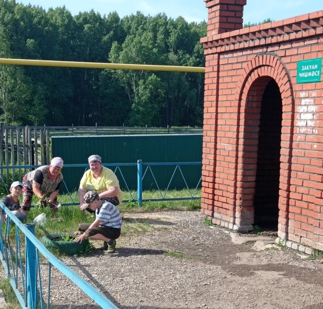 Экологический час в деревне Кряш-Буляк