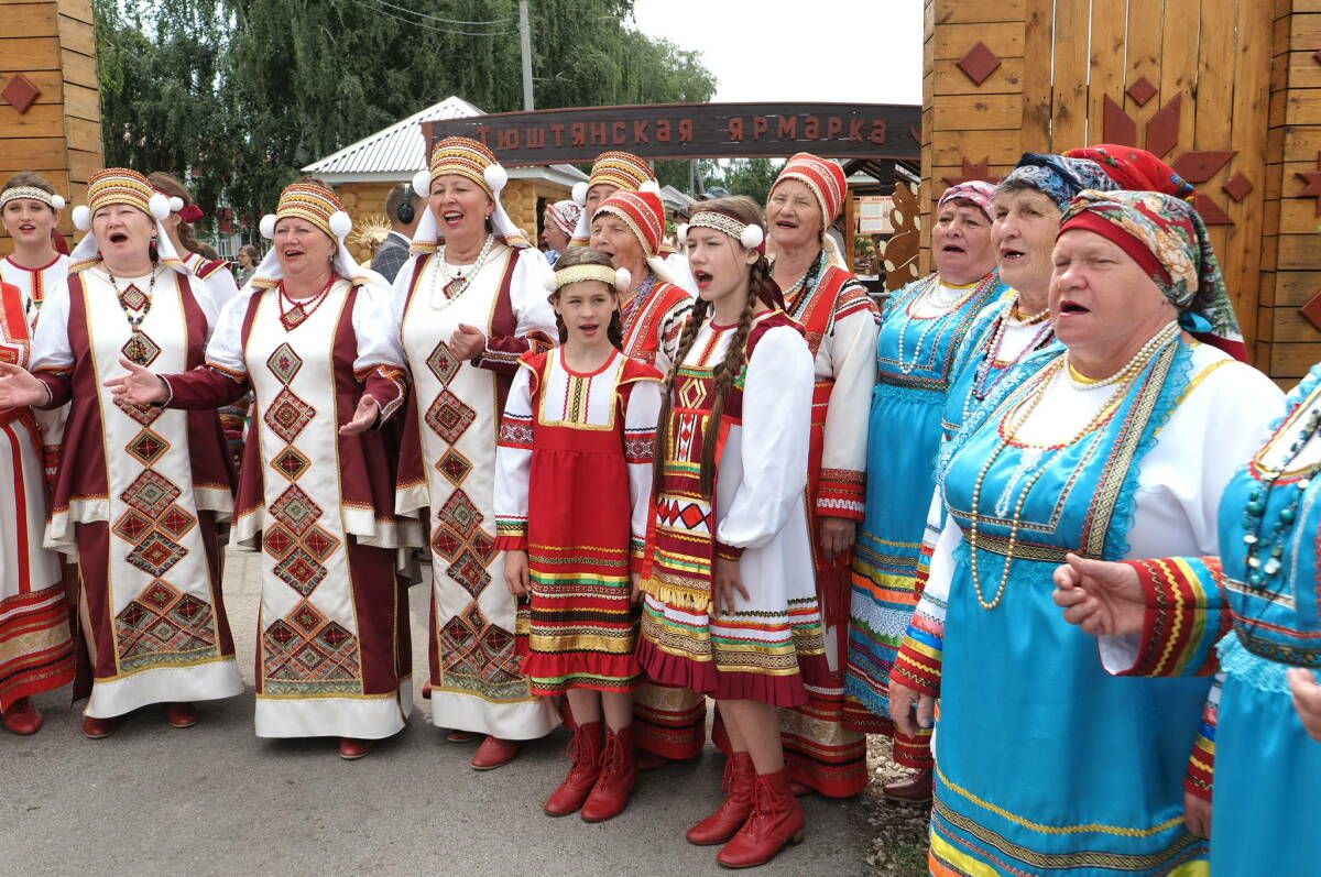 Рустам Минниханов на фестивале Валда шинясь