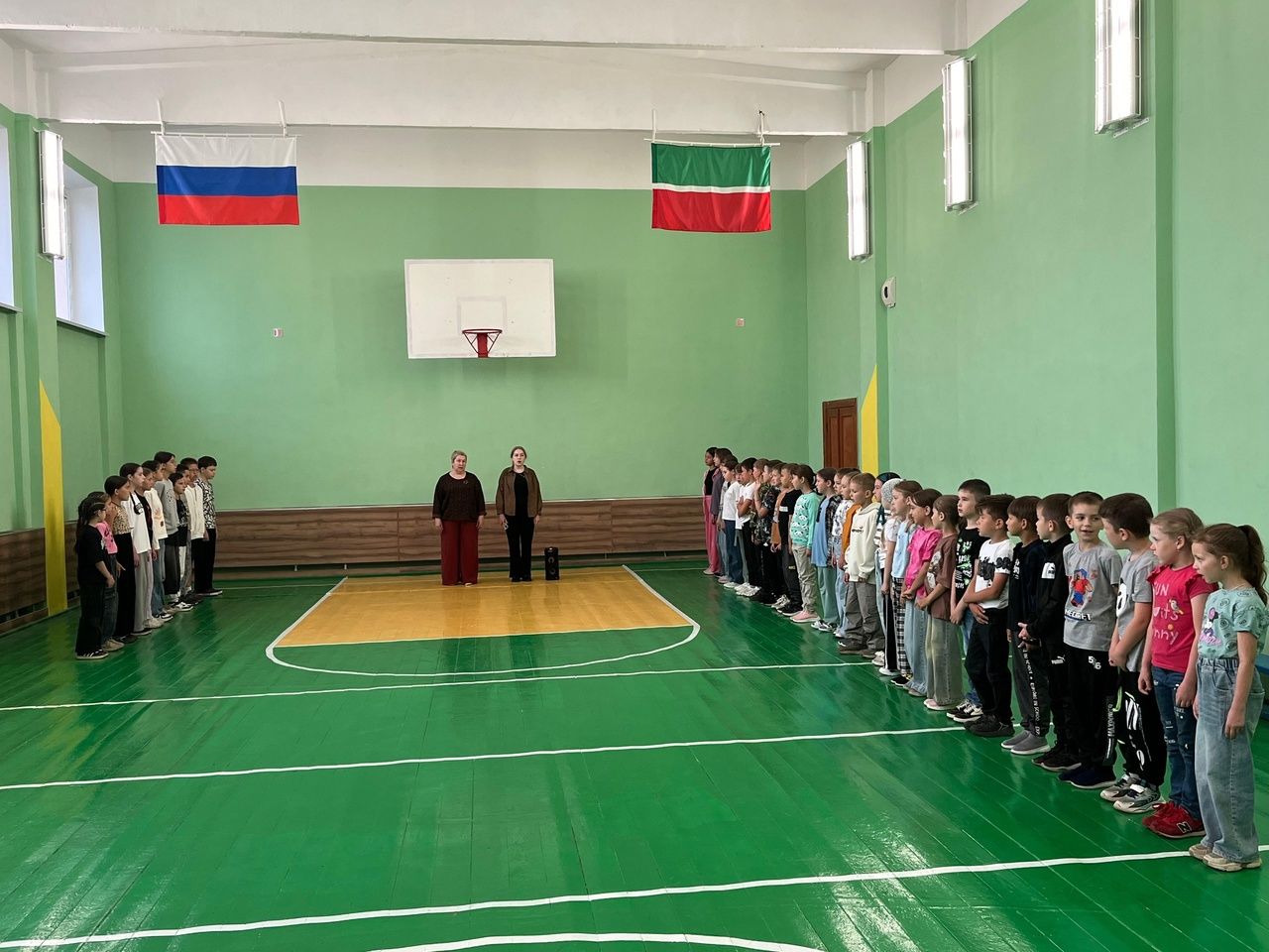 Открытие летних пришкольных лагерей