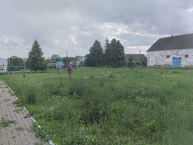 Участие в волонтёрской акции «Чистое село — дело каждого»