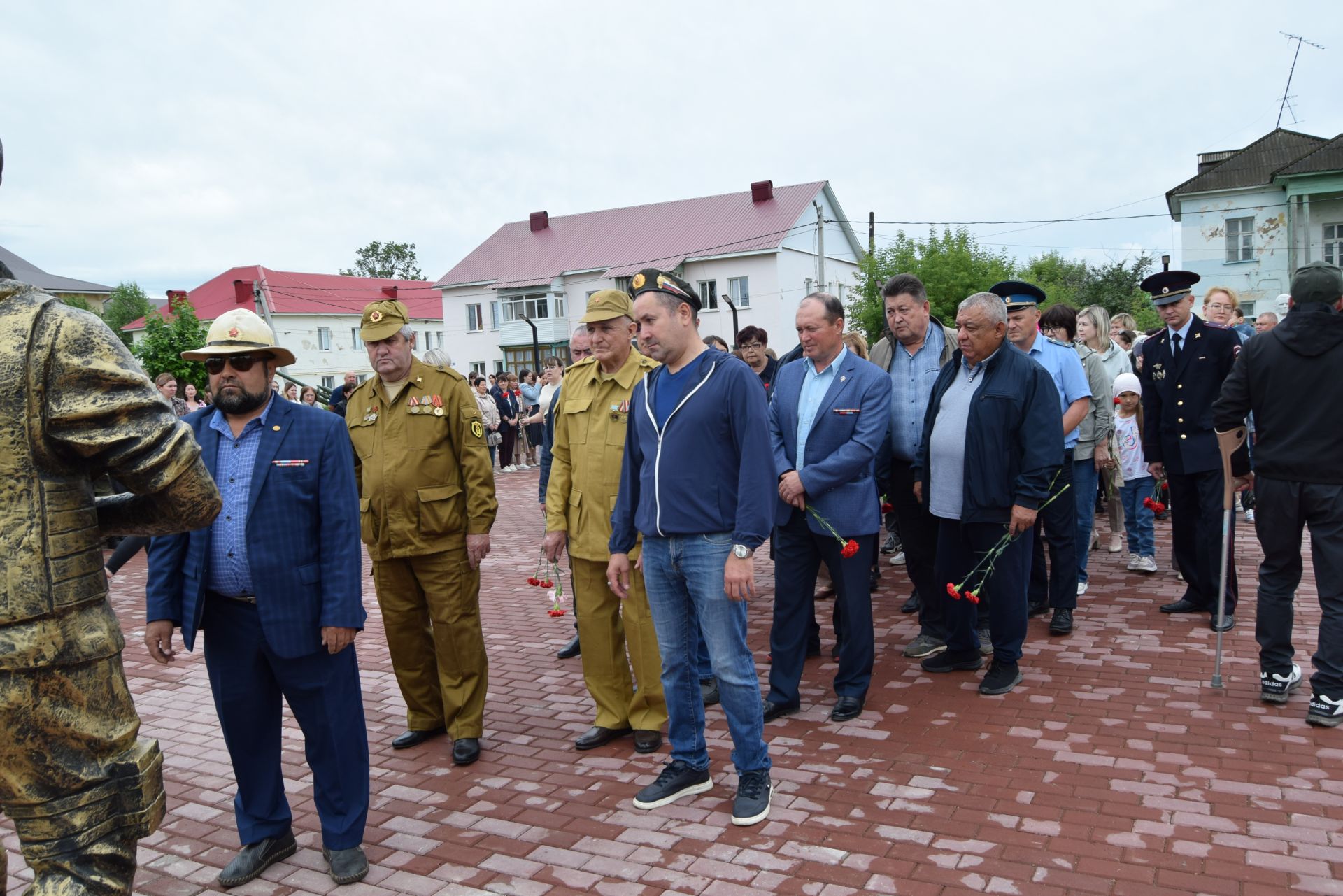 В Уруссу отметили День ветеранов боевых действий