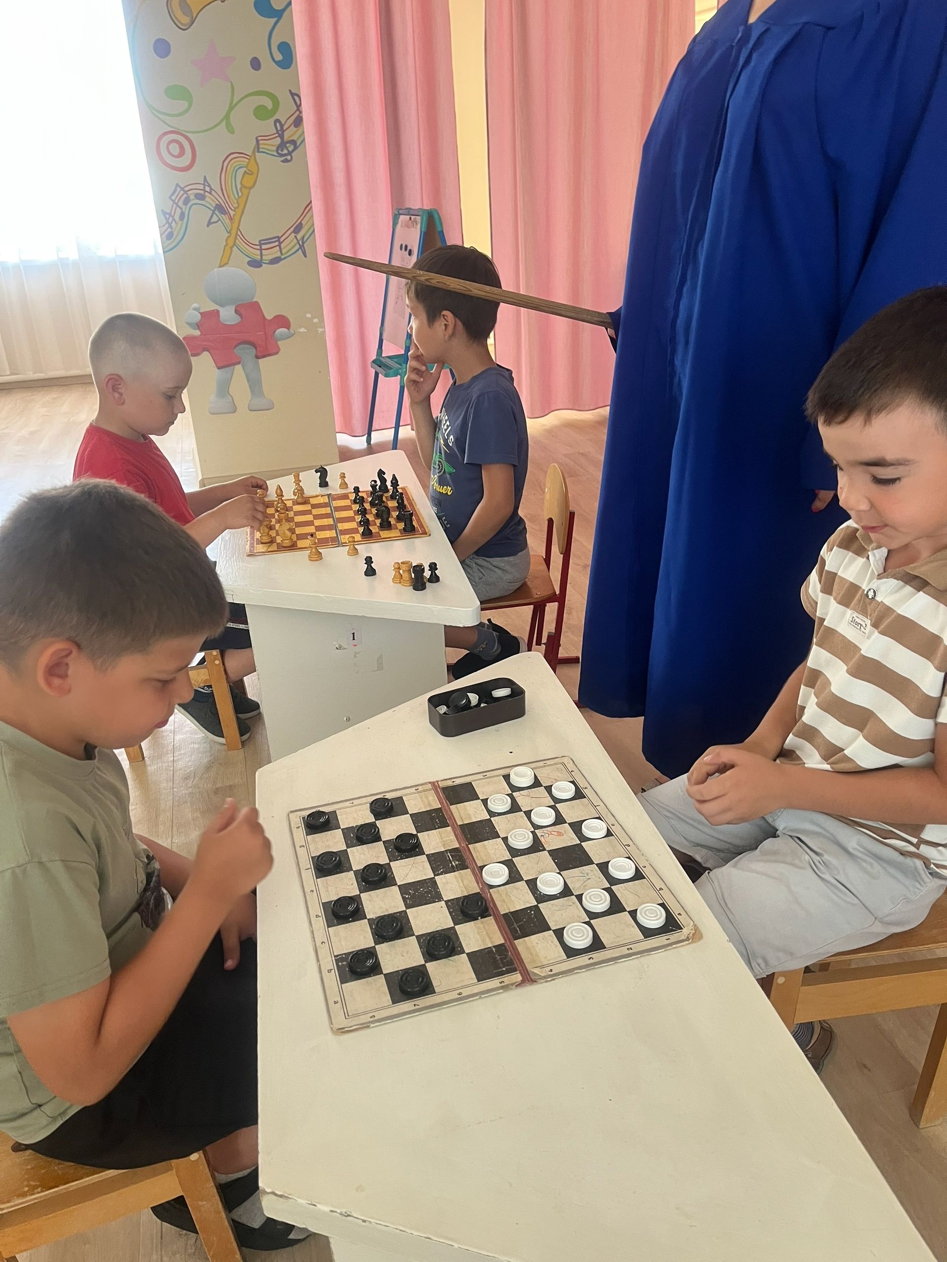 Праздник Интеллектуальных Игр в Уруссинском детском саду №3
