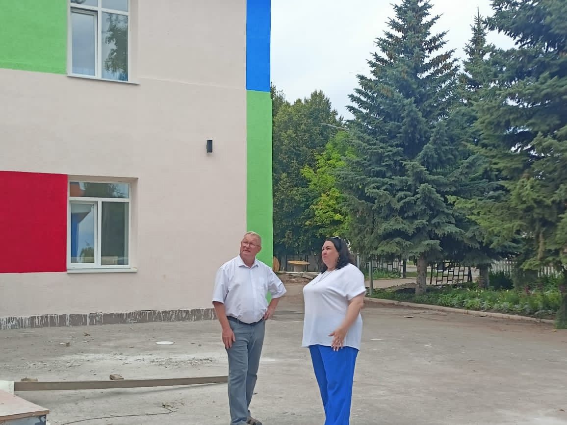 В Уруссинской школе №2 кипит работа