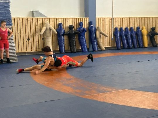 Визит почетного гостя в спортивную школу «Олимп»