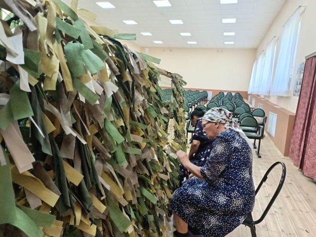 Волонтёры села Байряка помогают СВО