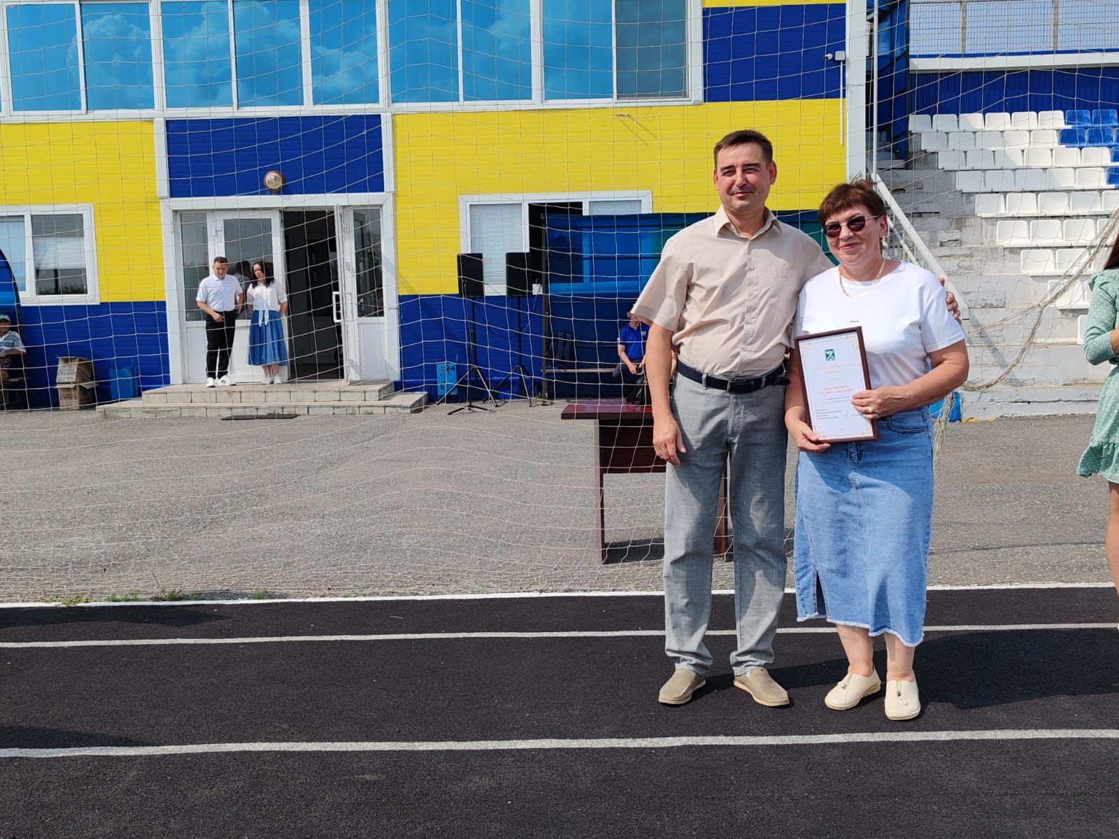 «Энергия» приветствовала физкультурников и спортсменов