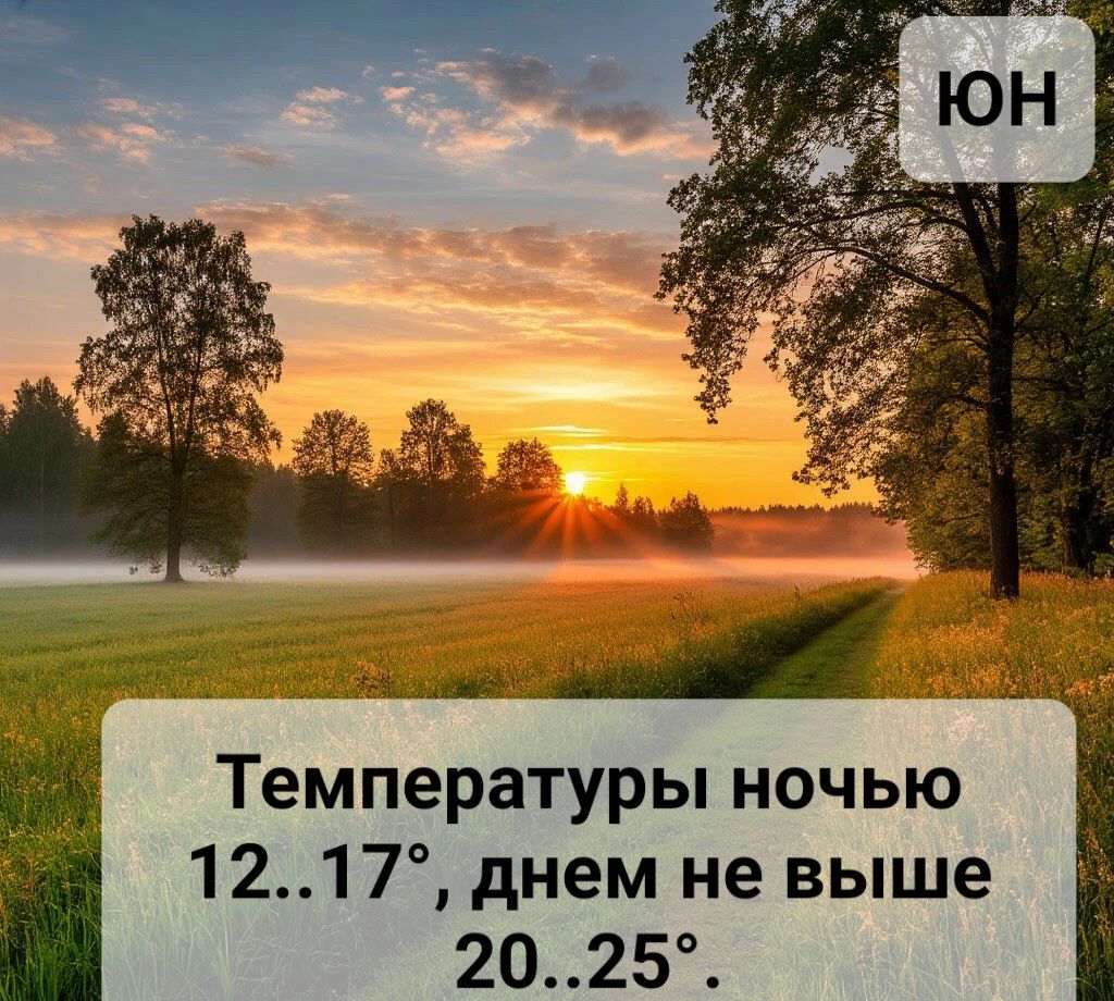 Прогноз погоды в Ютазинском районе 10 августа