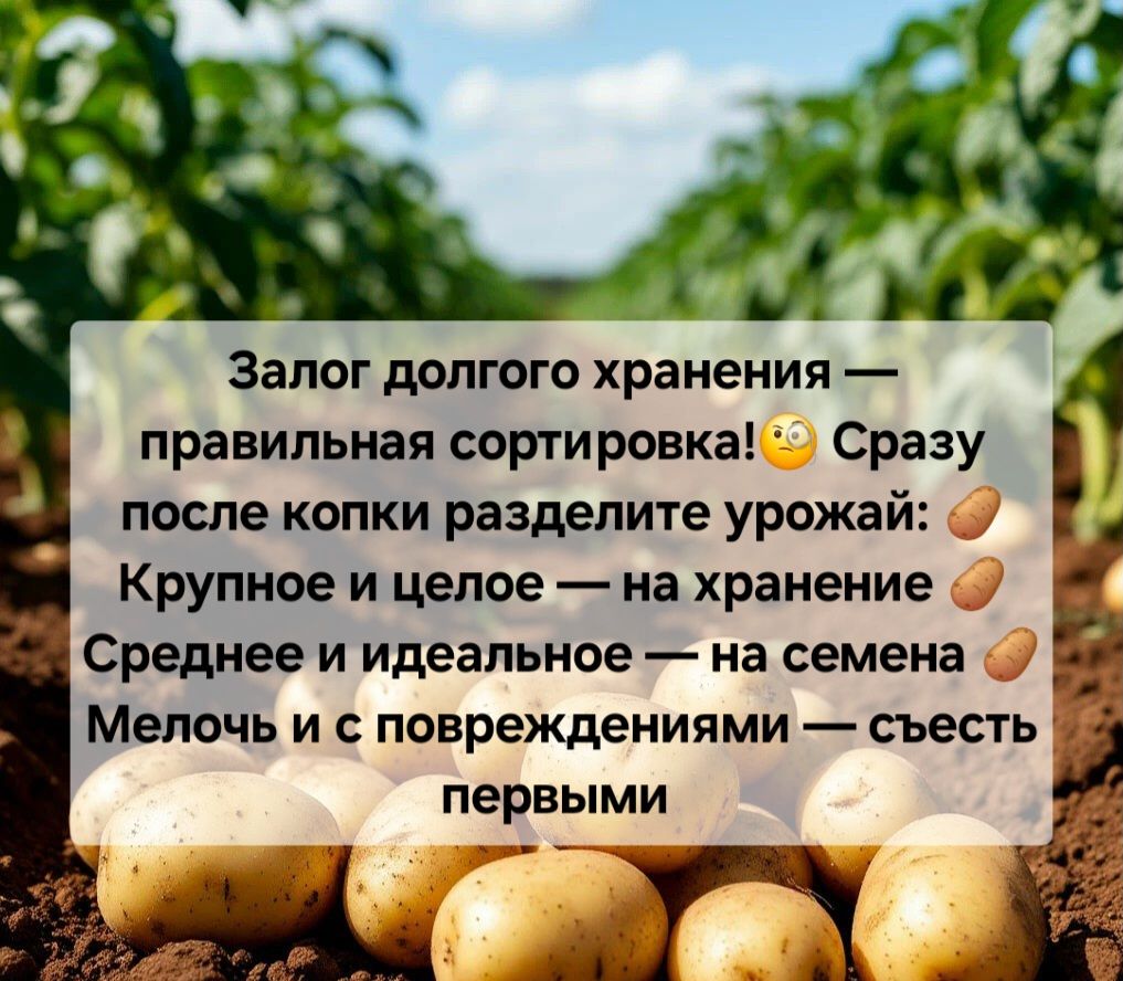 Сентябрь в Ютазинском районе: главные секреты уборки и хранения картофеля!