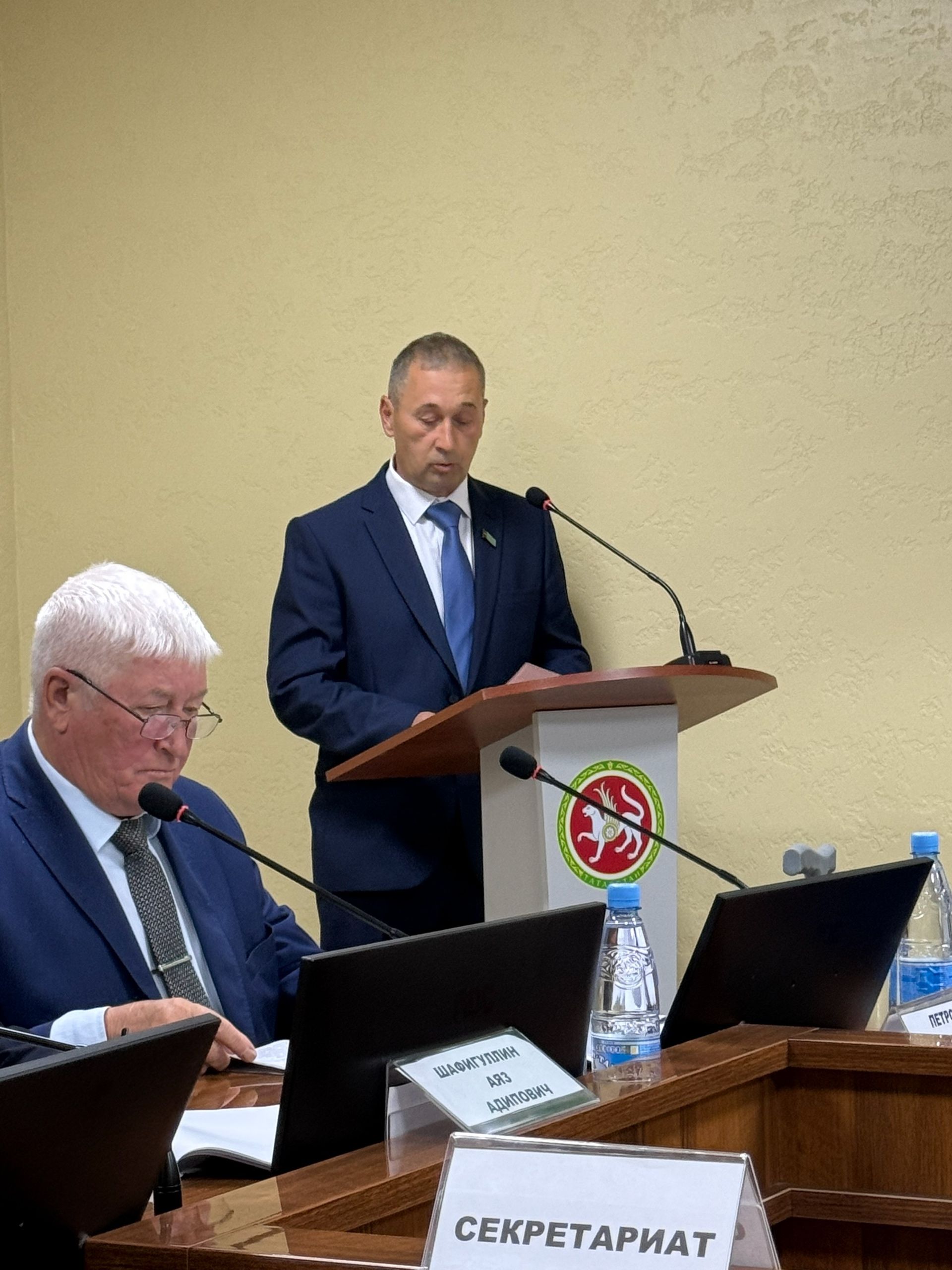 В Ютазинском районе прошло первое заседание депутатов нового созыва
