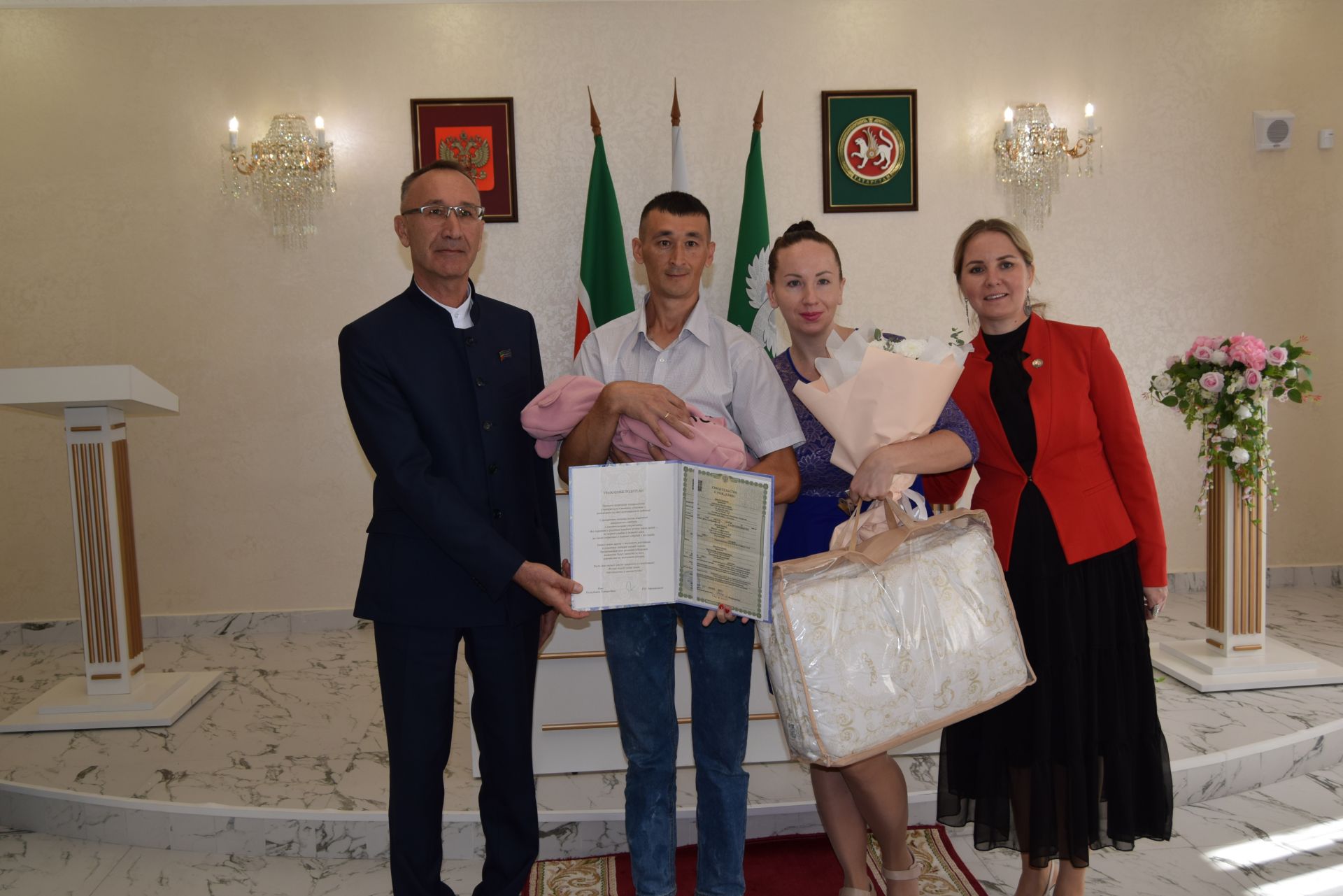 Чествовали многодетные супружеские пары