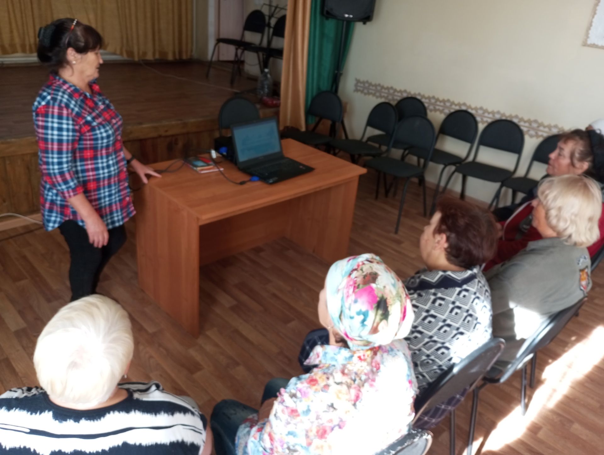 Обучение цифровым навыкам в Каклы-Кульском доме культуры