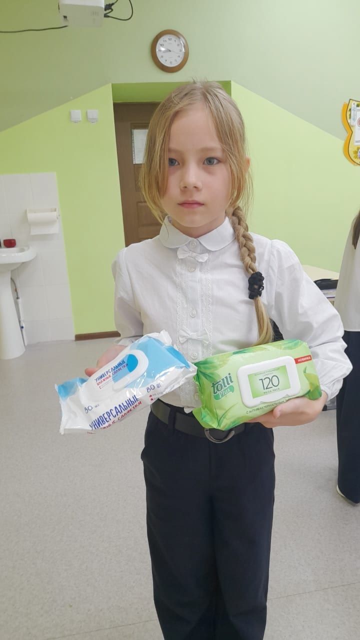 Учащиеся Уруссинской школы объединяются для помощи солдатам