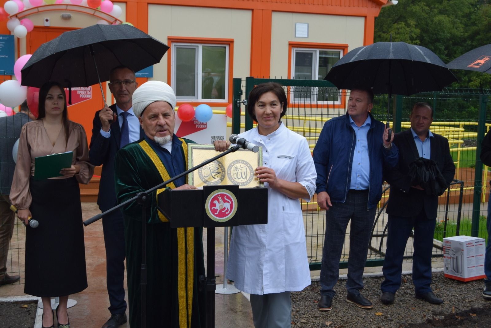 В Малых Уруссу открыли новый ФАП