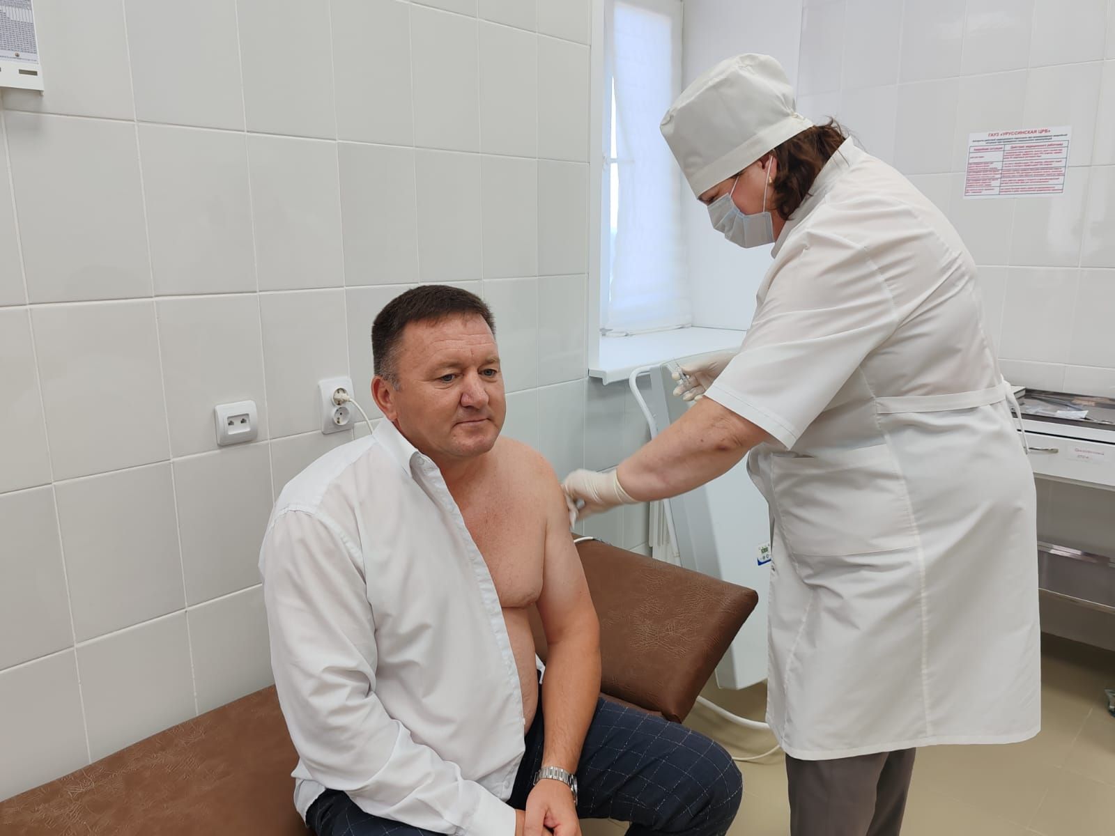 Ютазинцы активно прививаются от гриппа