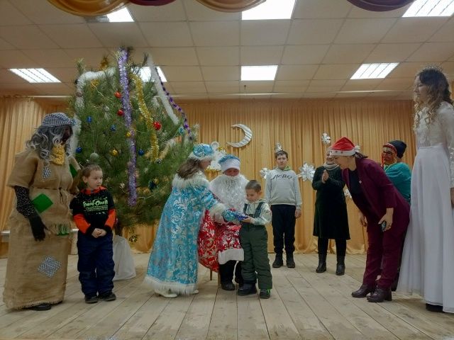 Новогодний праздник для детей