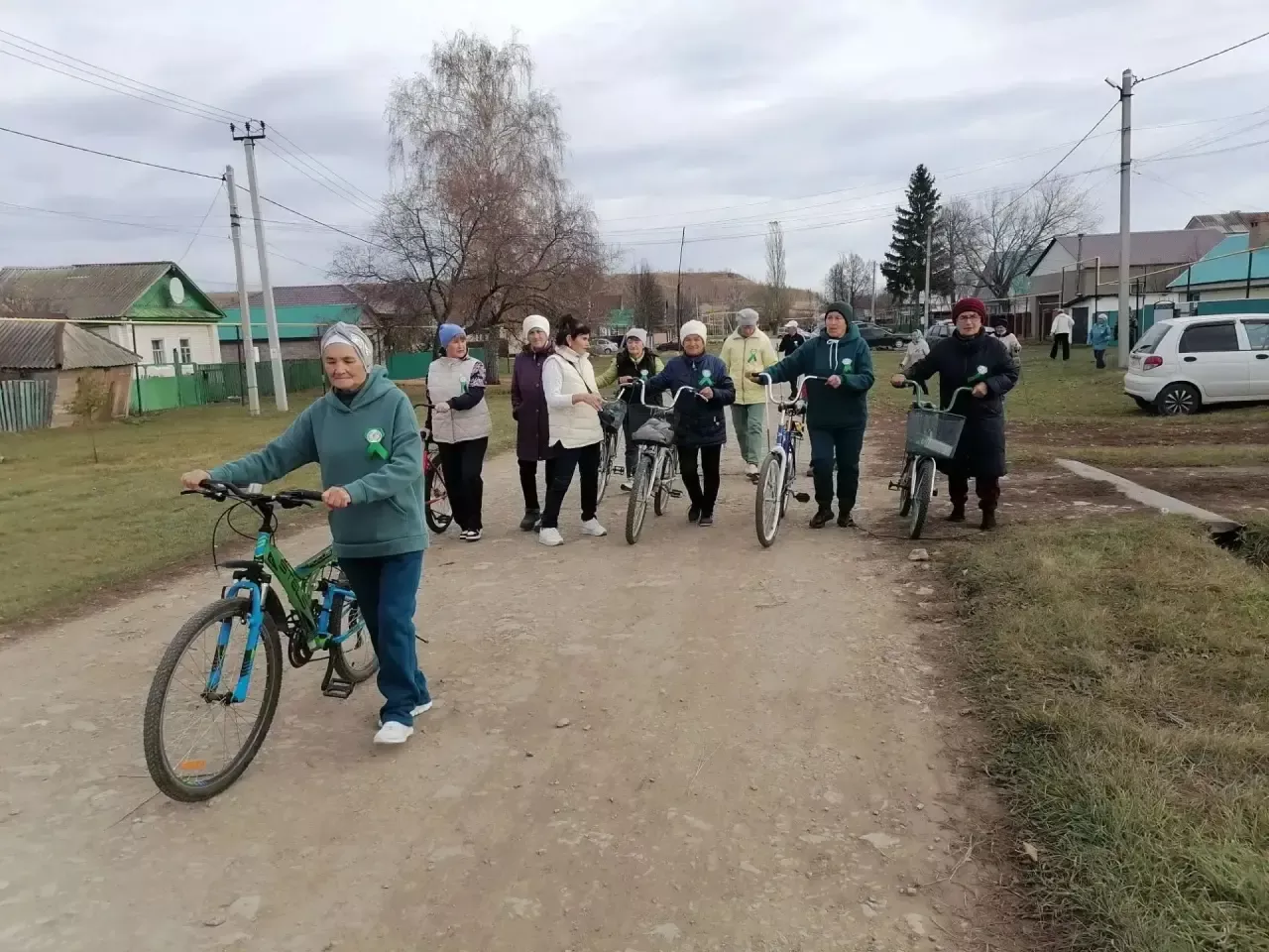В Старых Уруссу серебряный возраст выбрал движение