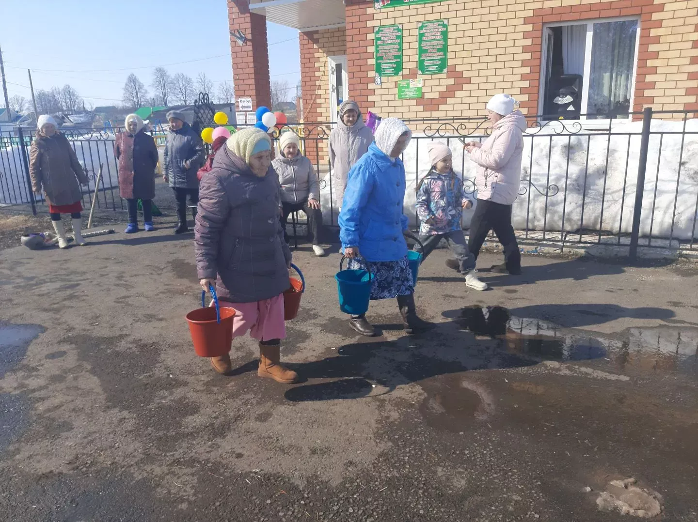 Байряки-Тамакцы  встретили пробуждение природы и  праздновали Навруз
