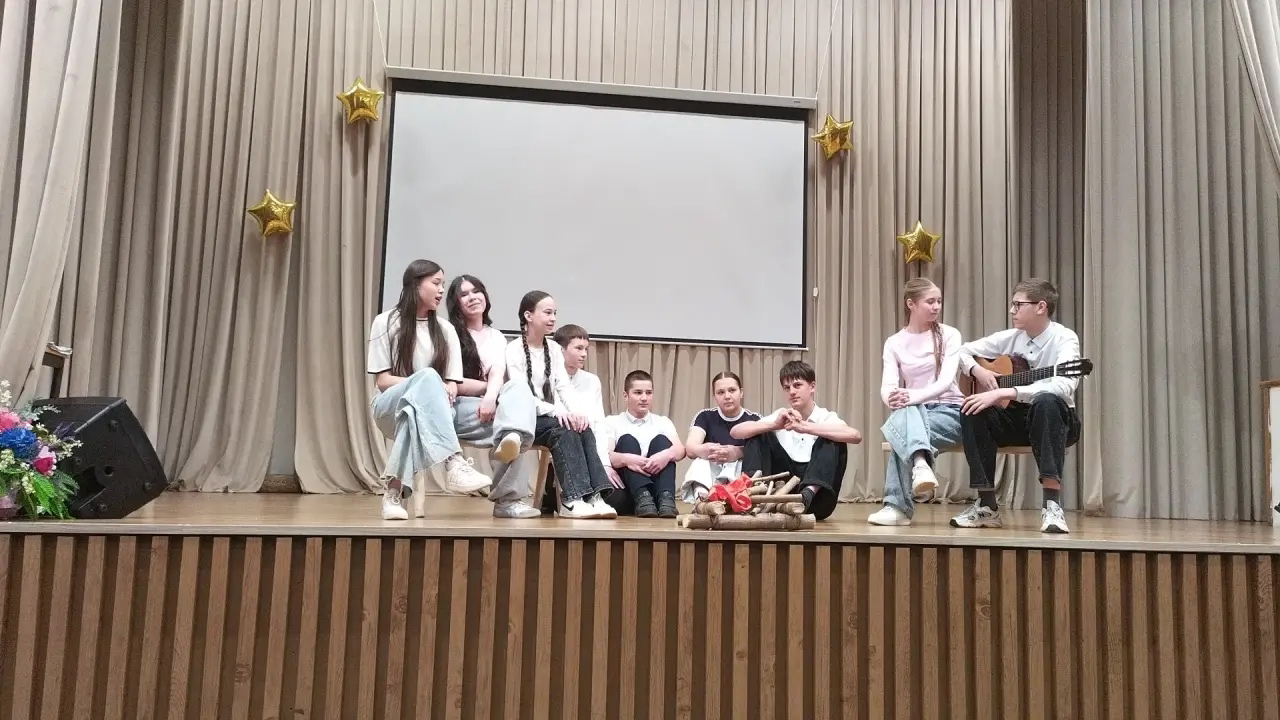 Гимназисты выступили на зональном этапе фестиваля «Сәйяр» в Альметьевске